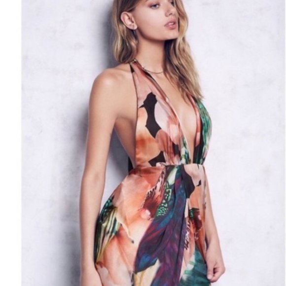 Bariano Miami Free People Maxi Dress - Picture 3 of 9